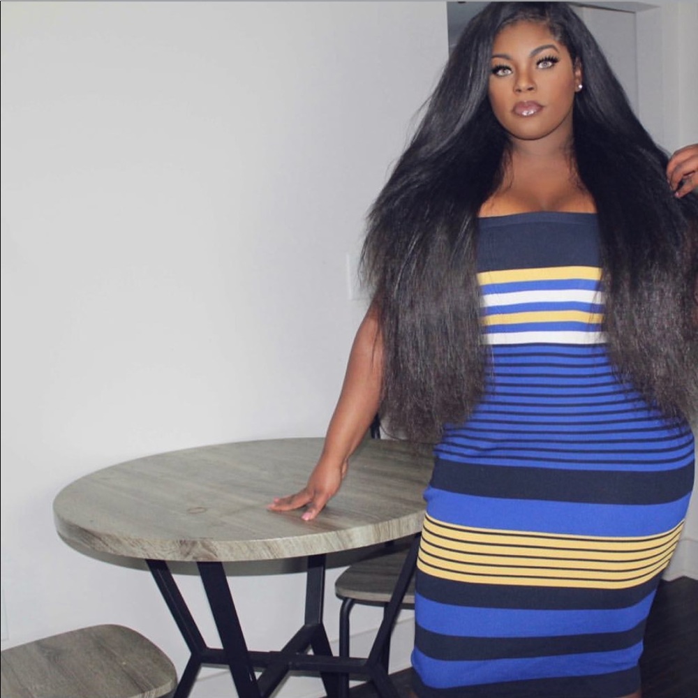 Fashion nova fitted maxi dress